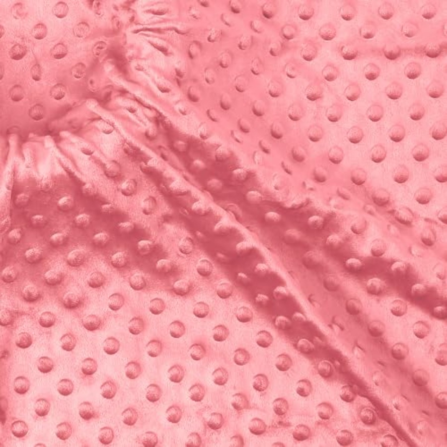 Baby X Clothing - Minky Dot Fabric by The Yard