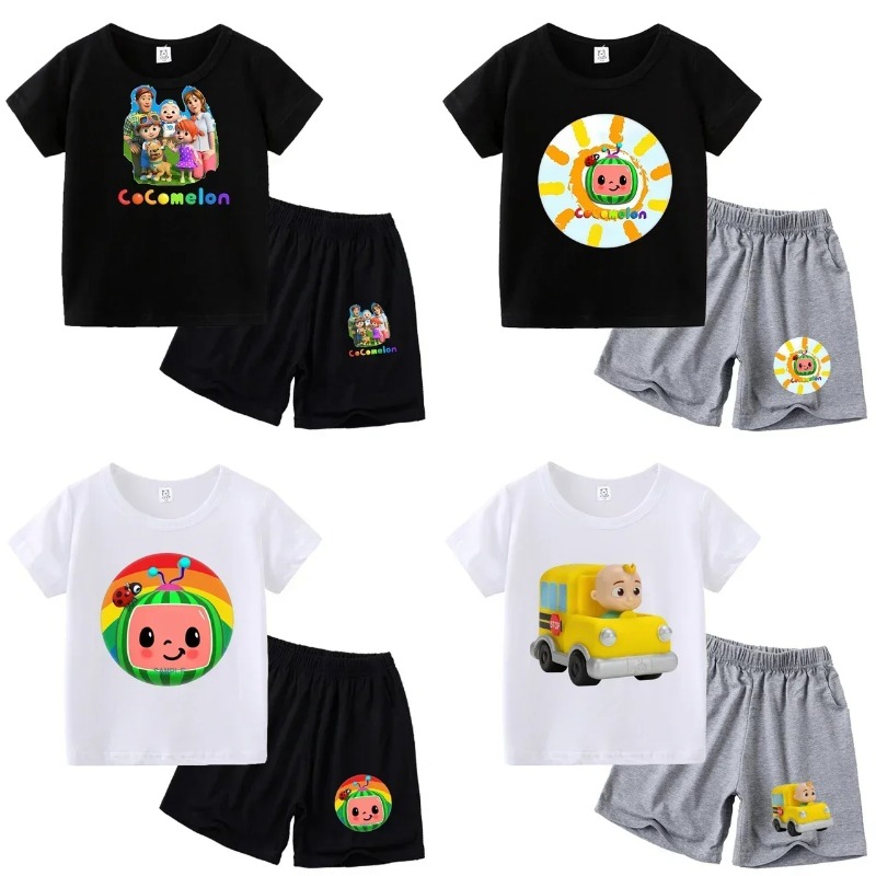 Baby Clothing Sets Boy - Cocomelons Summer Kid Clothes Set Baby