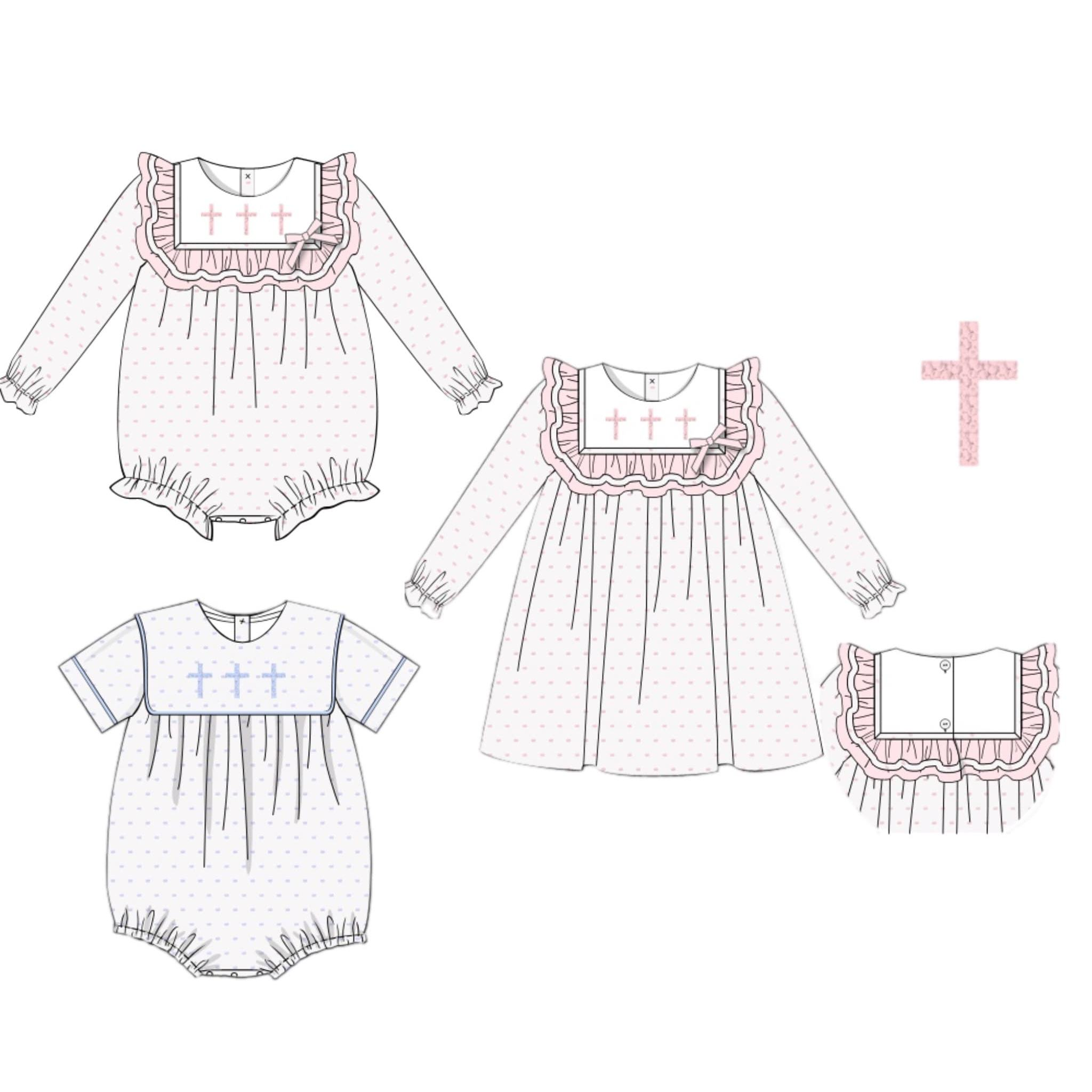 Baby X Clothing - Hot Selling New Easter Clothing Pink