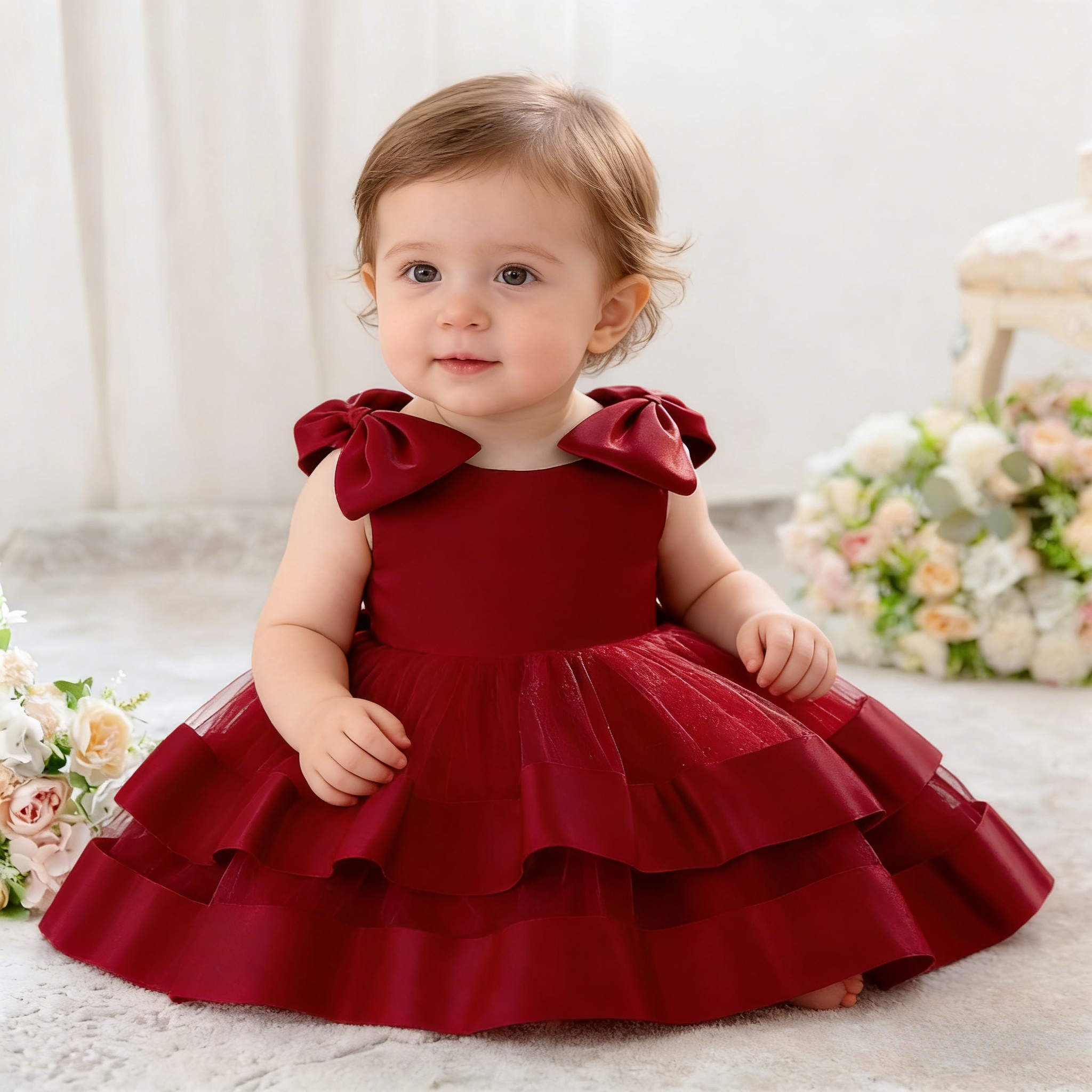 Baby Clothing Dresser - New Infant Dress Princess Dress Baby