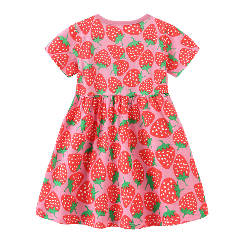 Jumping Meters Summer Strawber - مراجعة Baby Clothing Knitting Patterns وسعره