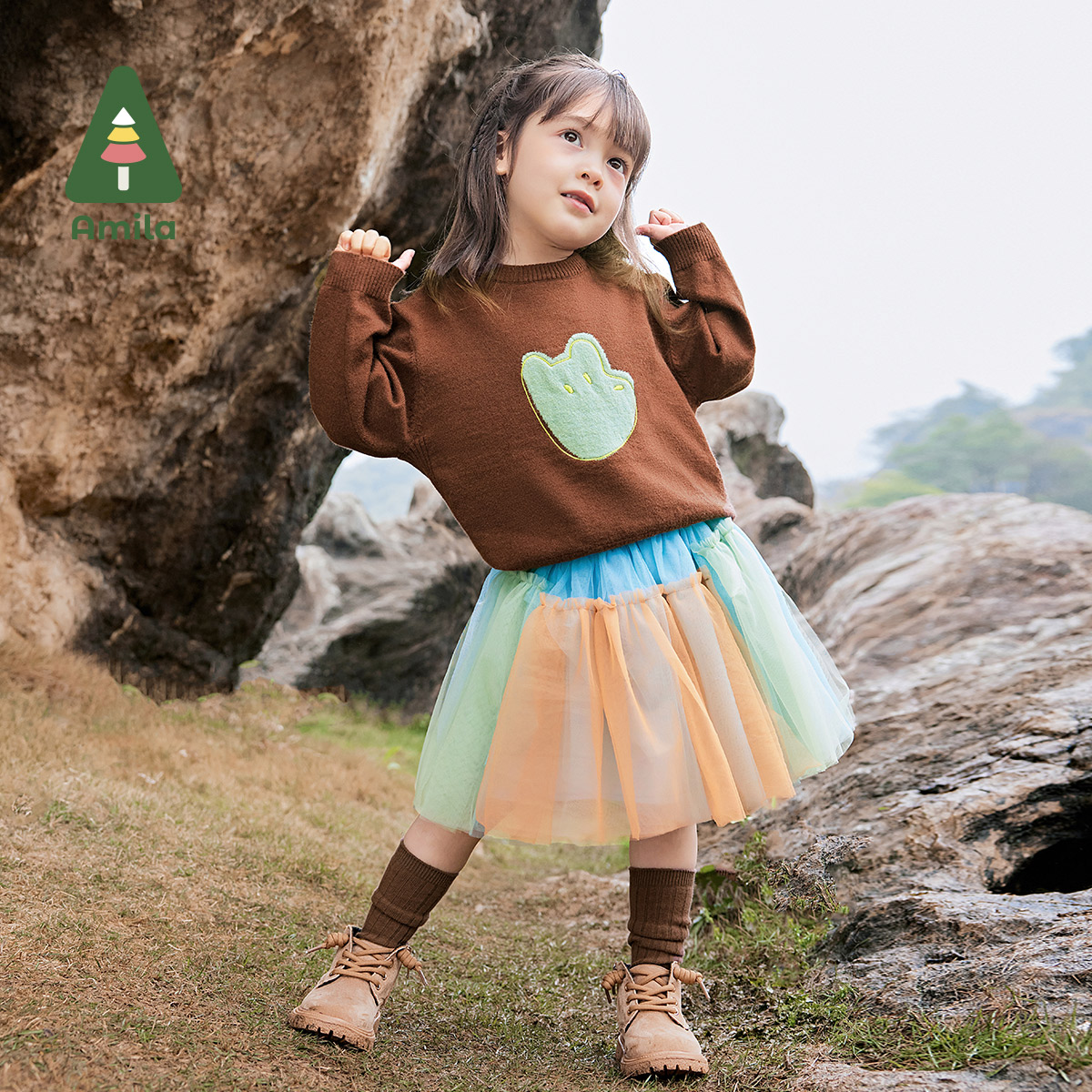 Amila Baby Skirt 2024 Autumn N - مراجعة Baby Clothing Quality وسعره
