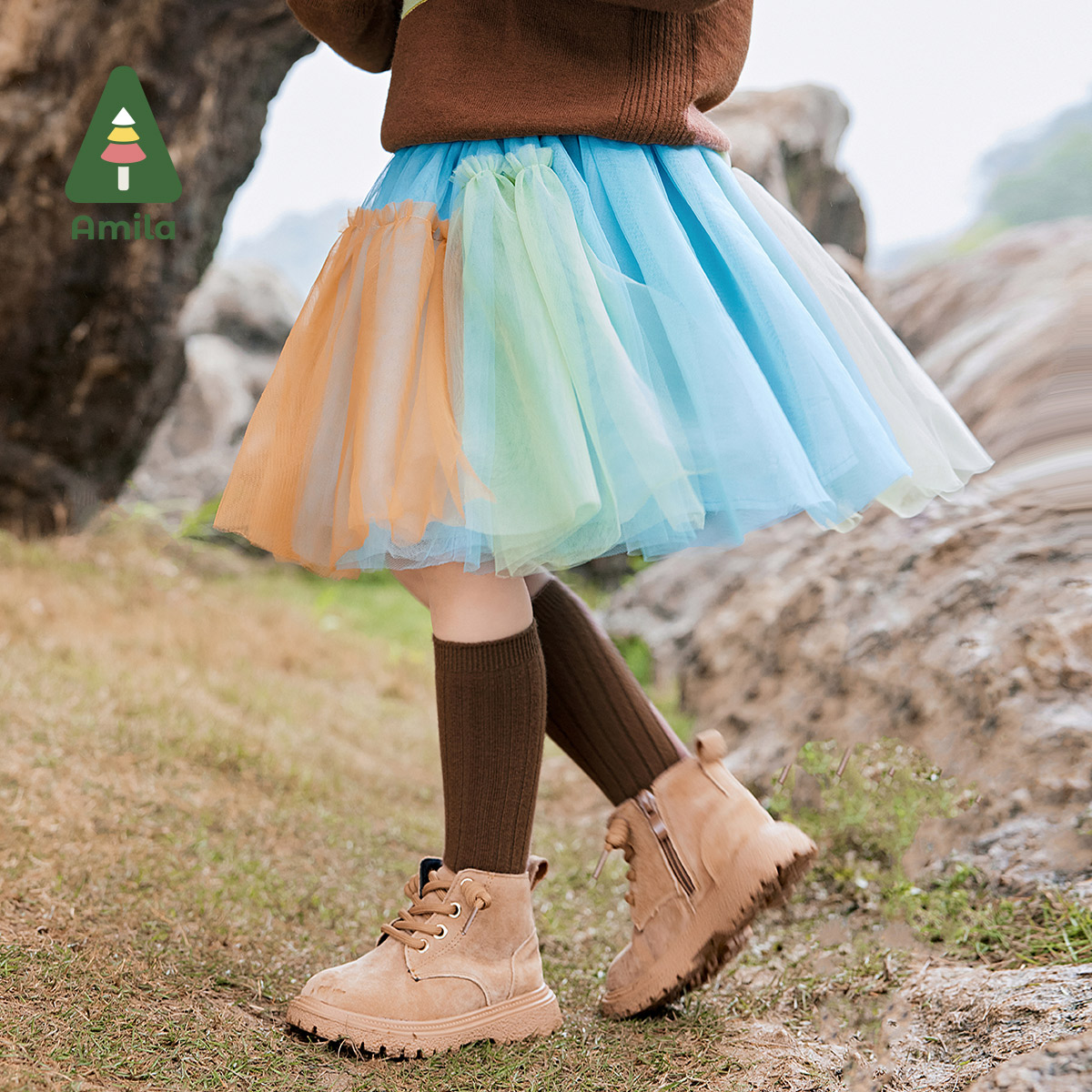 Amila Baby Skirt 2024 Autumn N - مراجعة Baby Clothing Quality وسعره