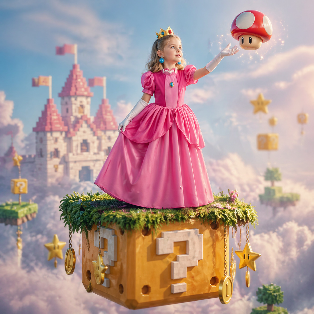 Princess Peach Style Dress Up  - مراجعة Baby Clothing Dresser وسعره