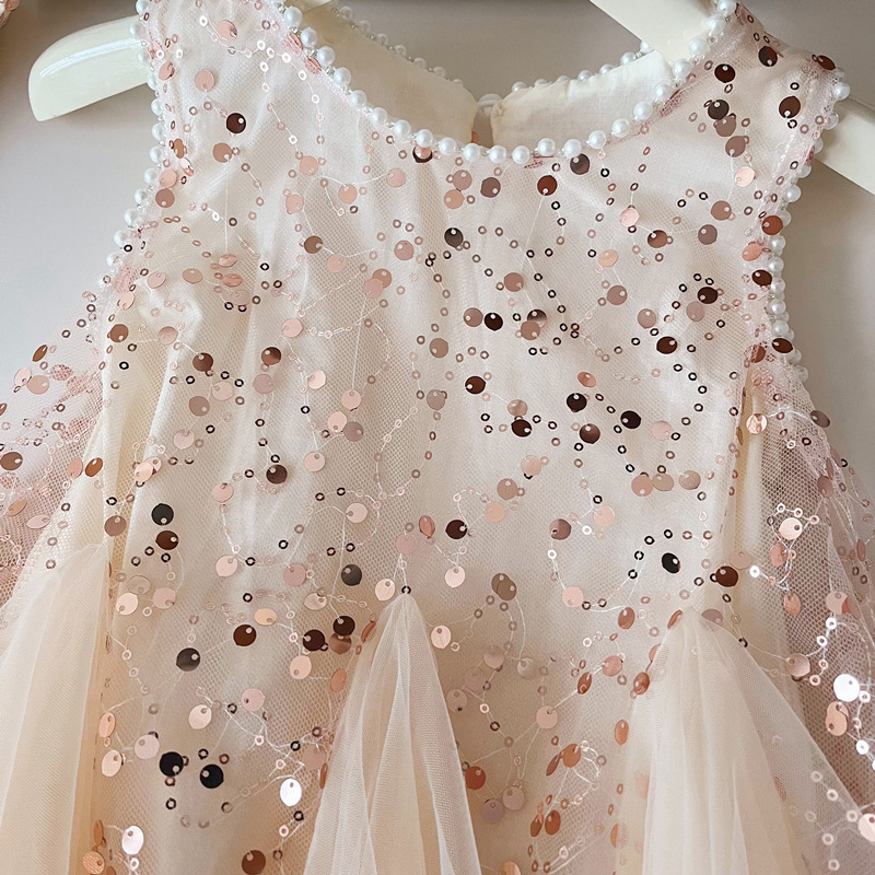 Summer New Baby Girl Pearl mes - مراجعة Baby Clothing Dresser وسعره