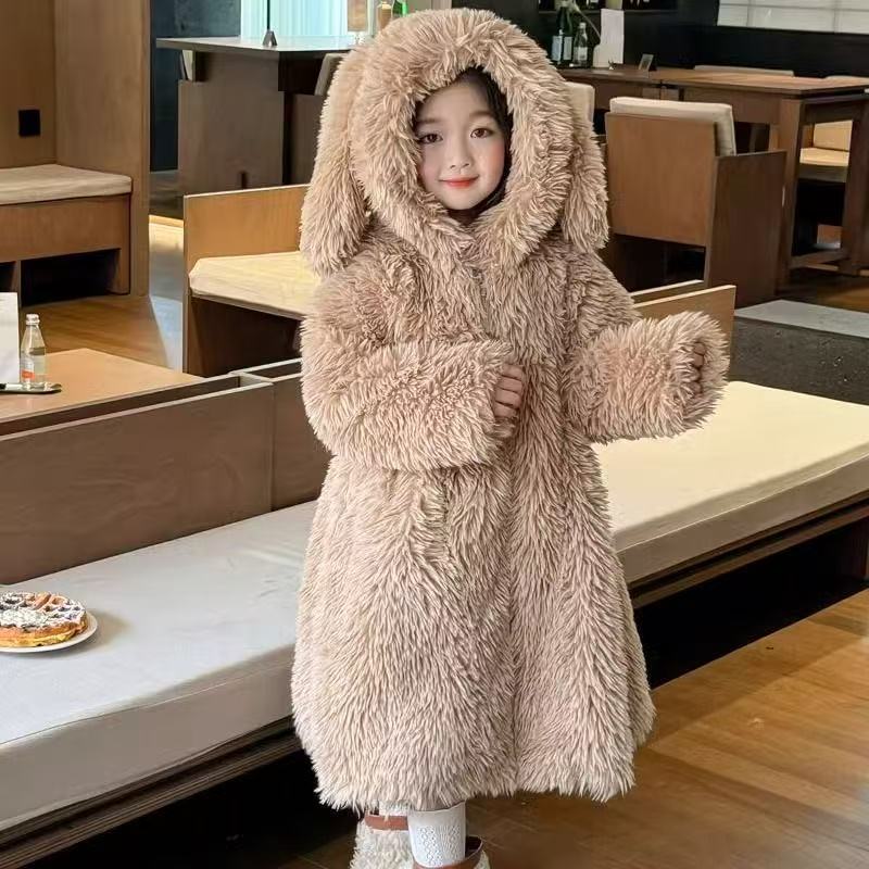AutumnWinter Girls Fur Coat Ba - مراجعة Baby X Clothing وسعره