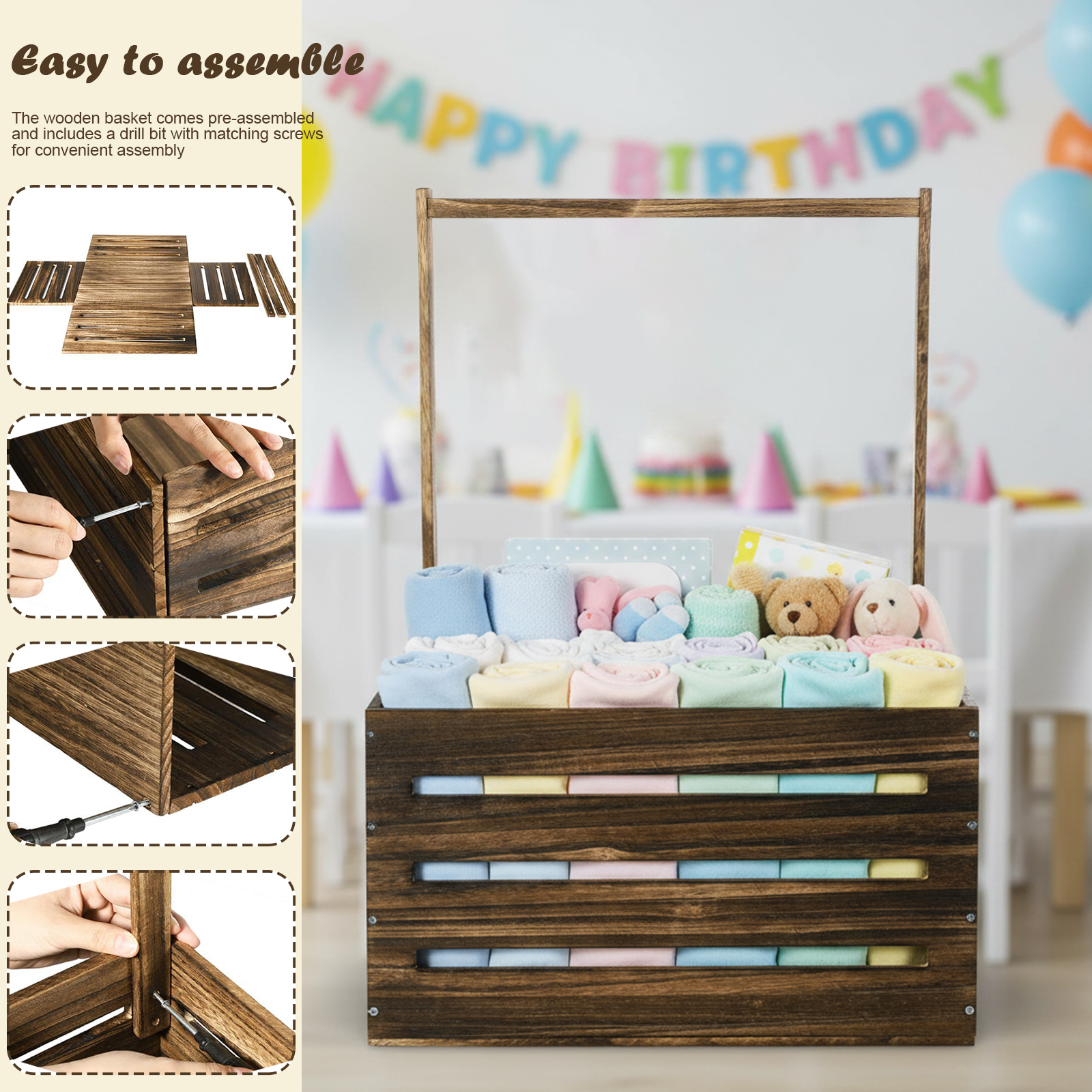 Baby Clothing Wooden Storage B - مراجعة Baby X Clothing وسعره