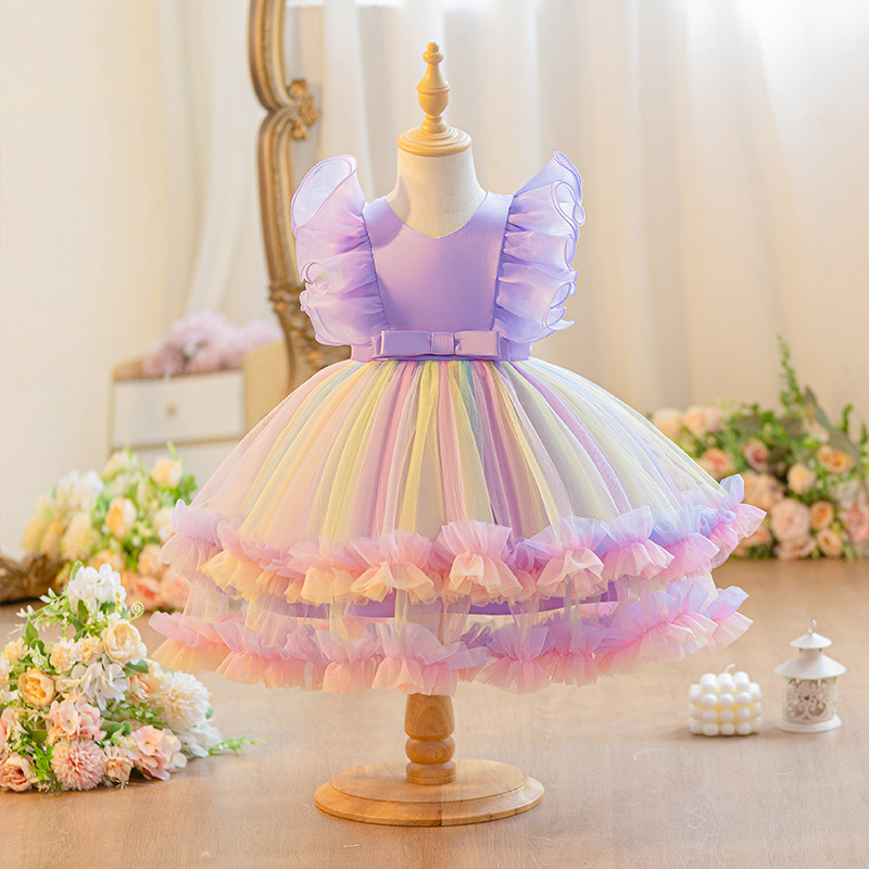 Baby New Mesh Princess Dress G - مراجعة Baby Clothing Dresser وسعره