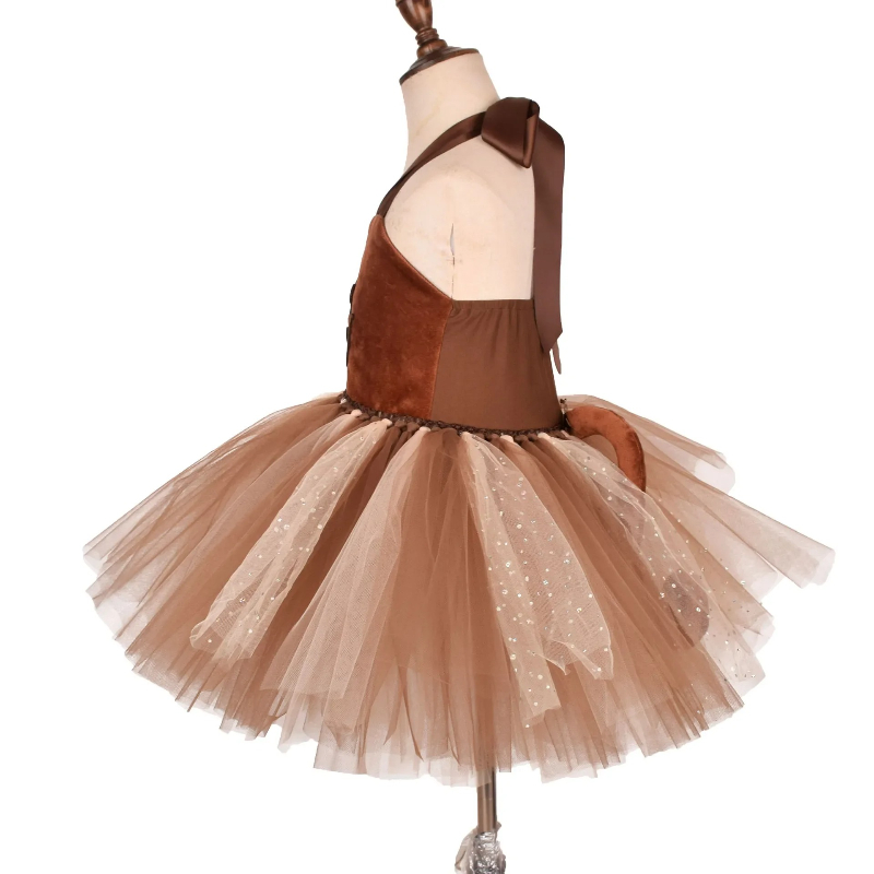 Brown Monkey Tutu Dress for Ba - مراجعة Baby Clothing Dresser وسعره