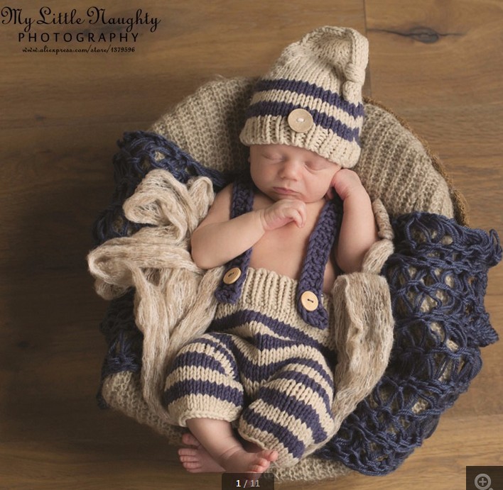 Baby Photo Costume Clothes New - مراجعة Baby Clothing Sets Boy وسعره
