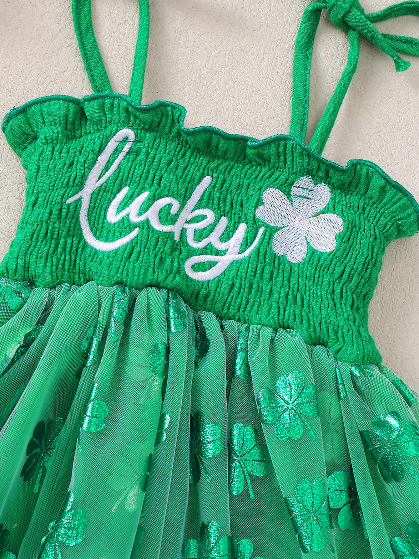 Green Four-leaf Clover Pattern - مراجعة Baby Clothing Knitting Patterns وسعره