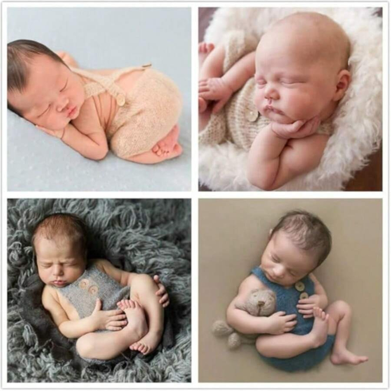 Newborn Photography Props Soft - مراجعة Baby Clothing Sets Boy وسعره