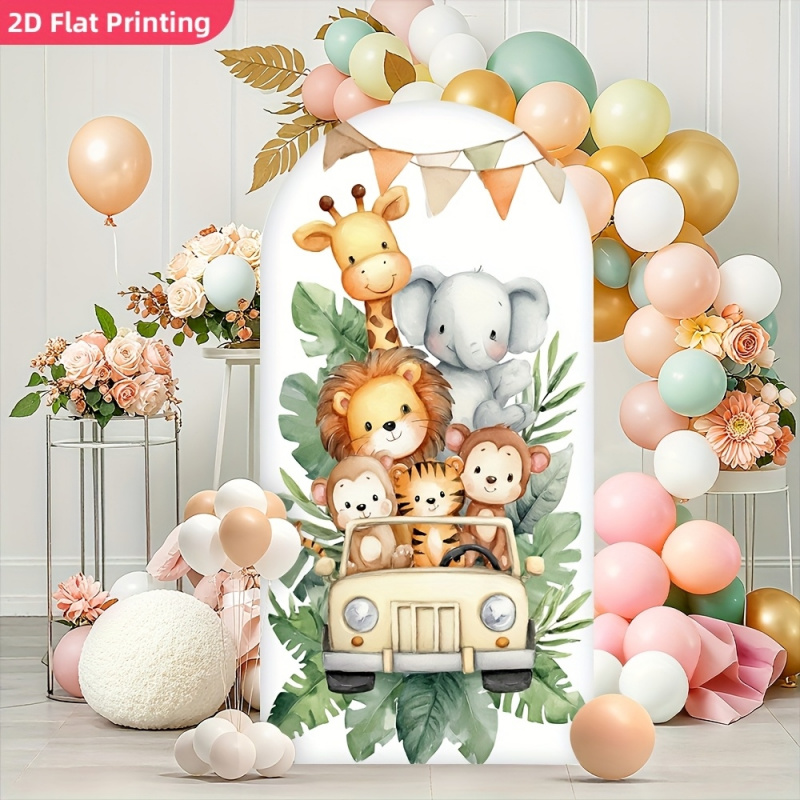 VIKAMA Arch-Shaped Canopy Anim - مراجعة Baby Zebra Clothing وسعره
