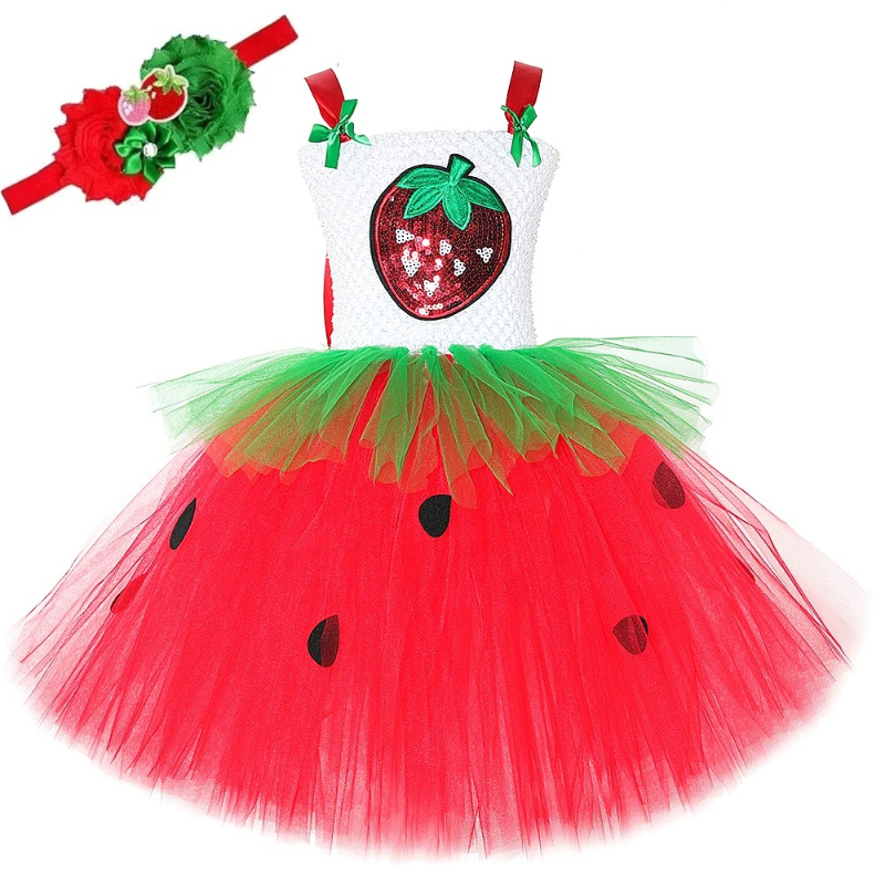 Sparkle Strawberry Costume for - مراجعة Baby Clothing Dresser وسعره