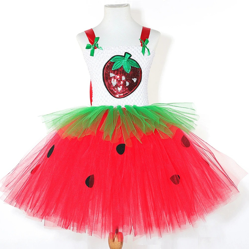 Sparkle Strawberry Costume for - مراجعة Baby Clothing Dresser وسعره