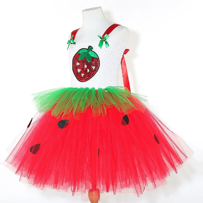 Sparkle Strawberry Costume for - مراجعة Baby Clothing Dresser وسعره
