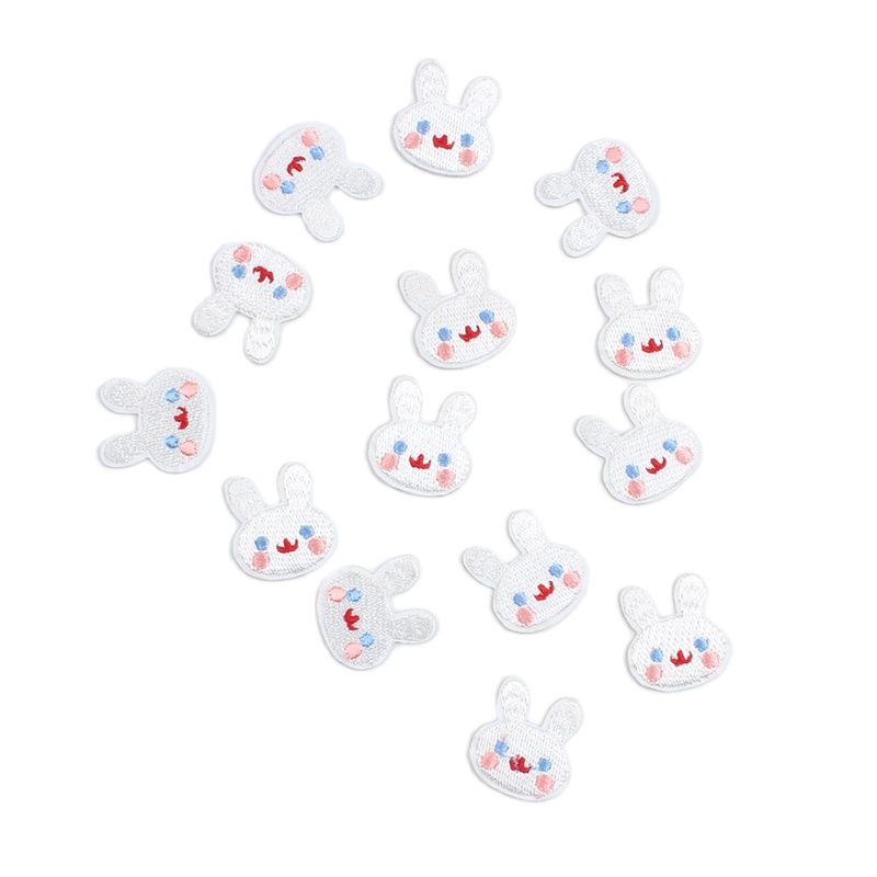 10pcs Iron On Rabbit Patches C - مراجعة Baby X Clothing وسعره