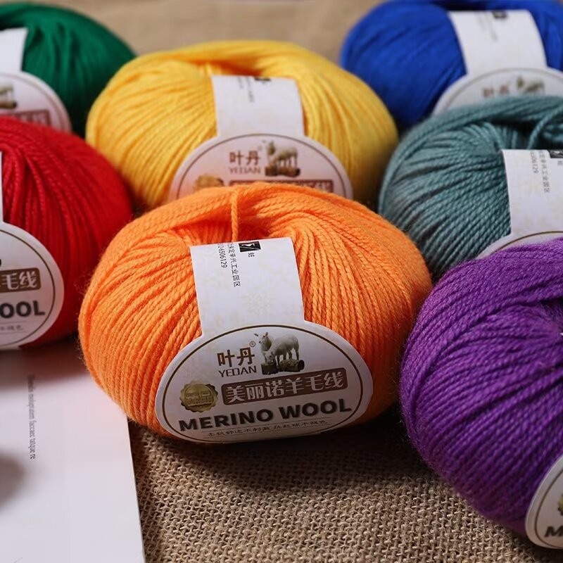 50g/roll Soft Merino Wool Yarn - مراجعة Baby Clothing Detergent وسعره