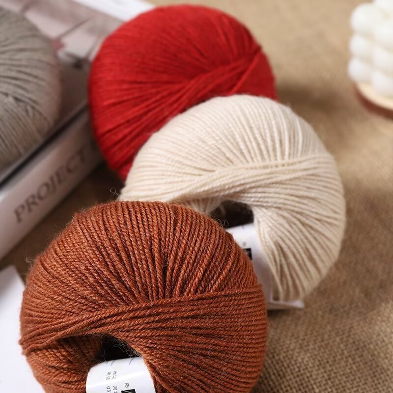 50g/roll Soft Merino Wool Yarn - مراجعة Baby Clothing Detergent وسعره