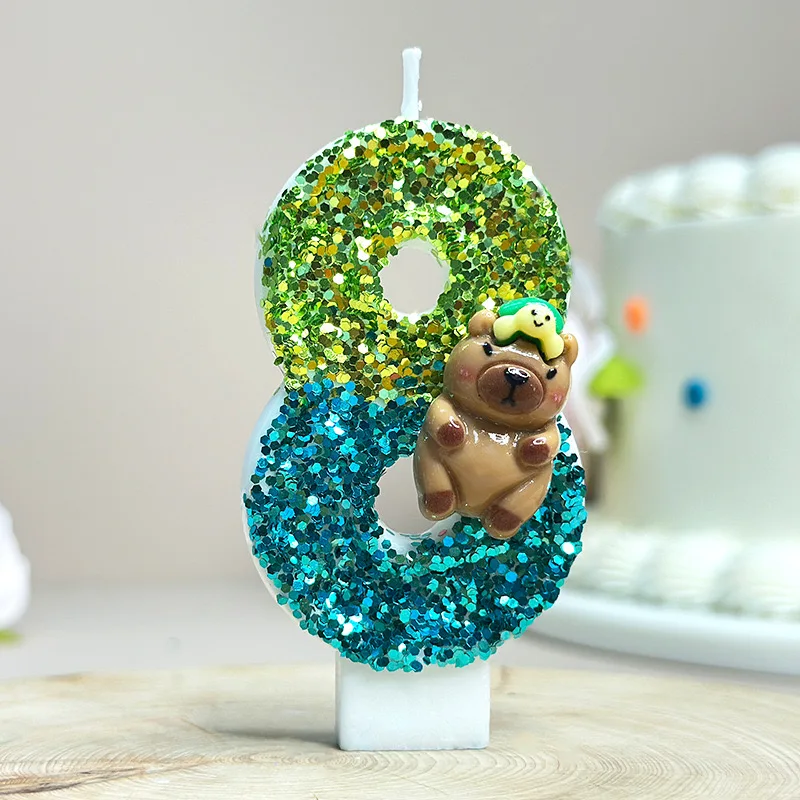 Capybara Party Candles Supplie - مراجعة Baby Zebra Clothing وسعره