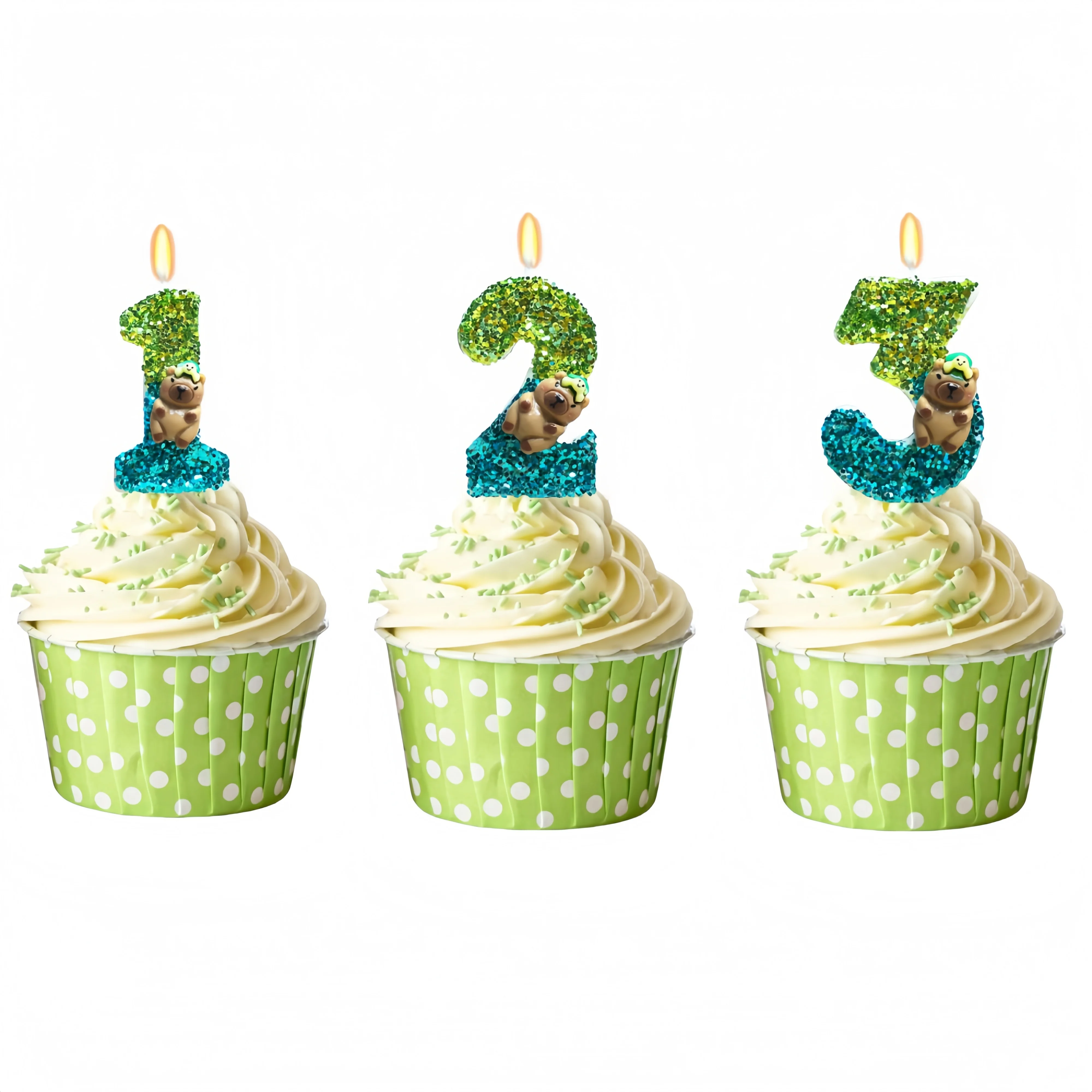 Capybara Party Candles Supplie - مراجعة Baby Zebra Clothing وسعره