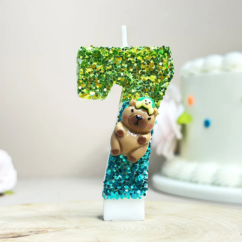 Capybara Party Candles Supplie - مراجعة Baby Zebra Clothing وسعره