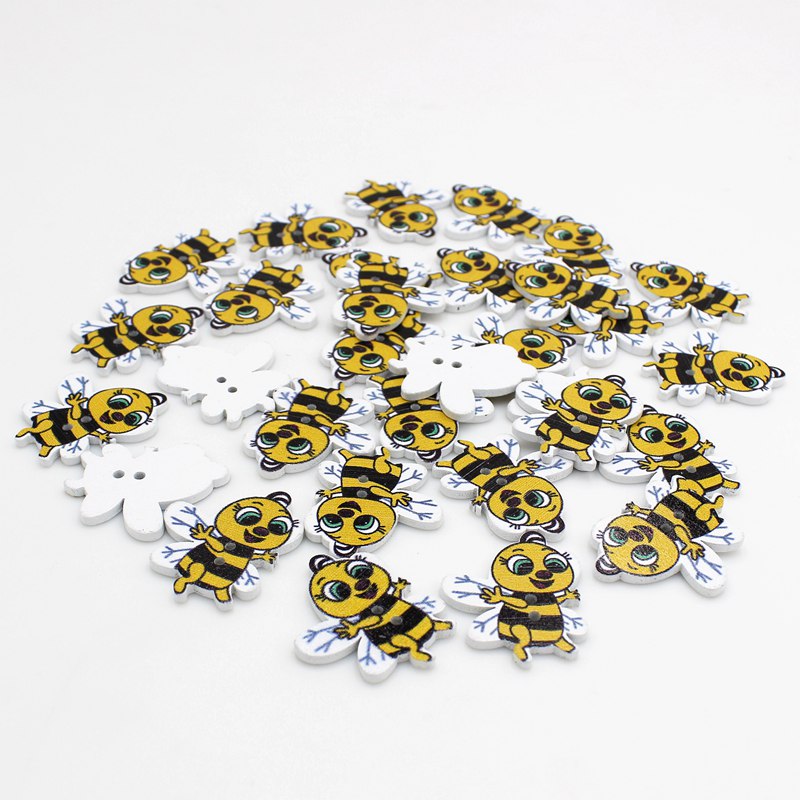 50Pcs New Mixed Cartoon button - مراجعة Baby X Clothing وسعره