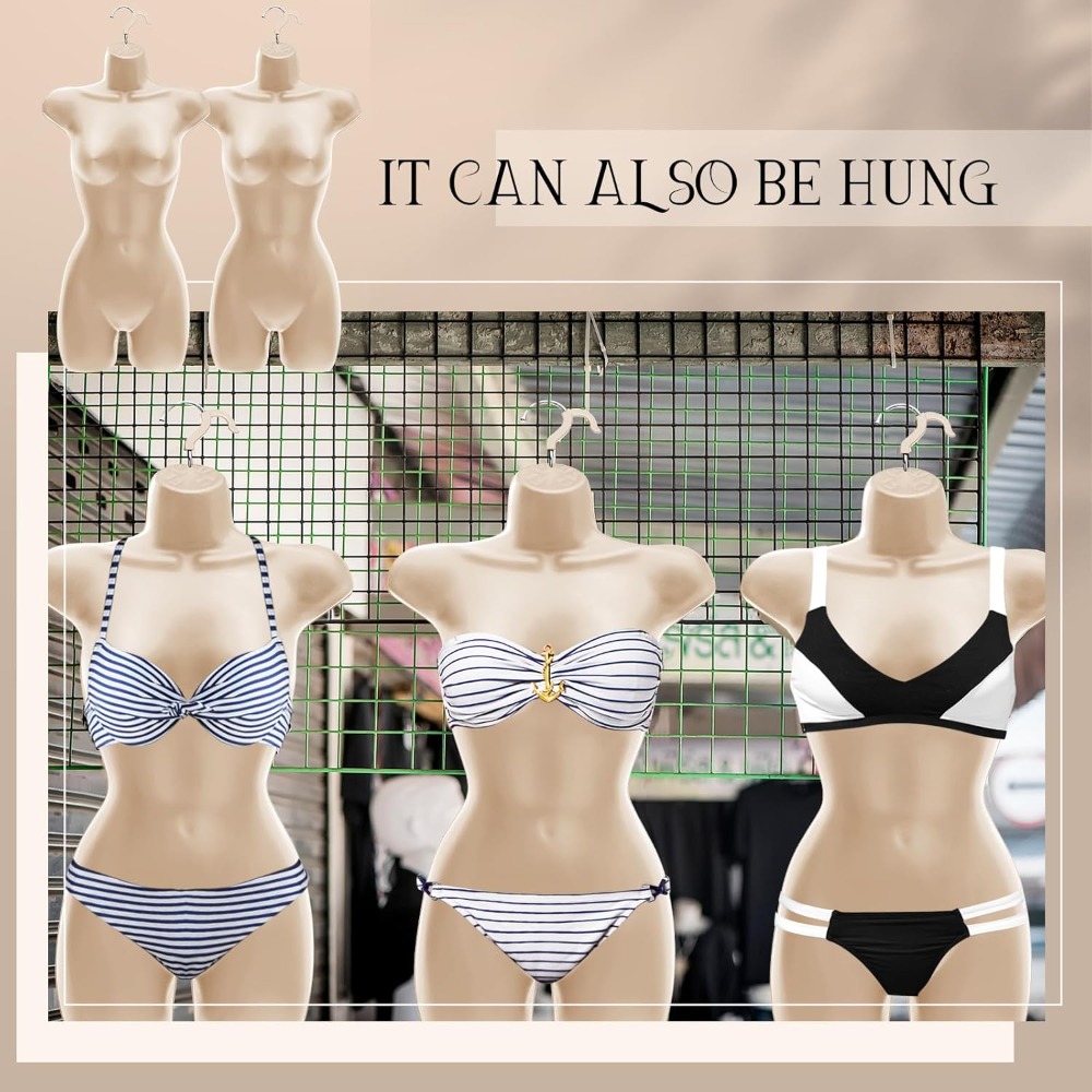 12 Pcs Female Mannequin Torso  - مراجعة Baby X Clothing وسعره
