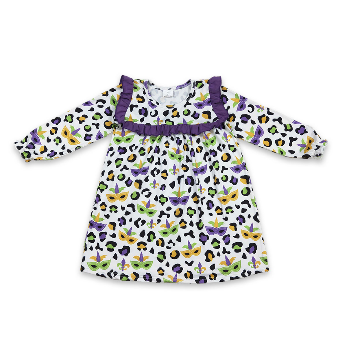Baby Girl Long Sleeve Leopard  - مراجعة Baby Clothing Knitting Patterns وسعره