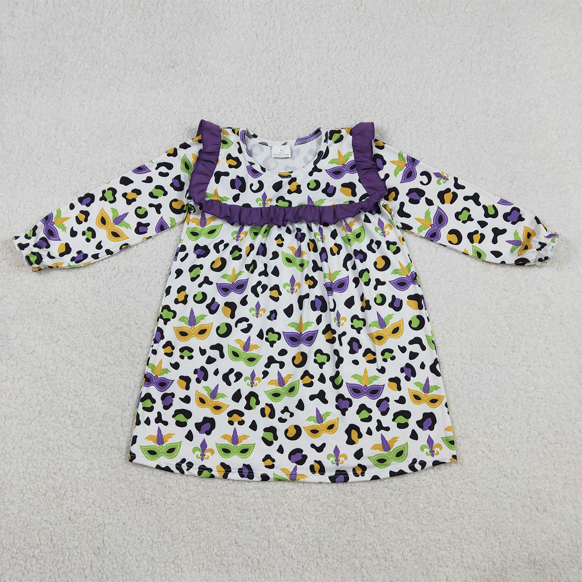 Baby Girl Long Sleeve Leopard  - مراجعة Baby Clothing Knitting Patterns وسعره