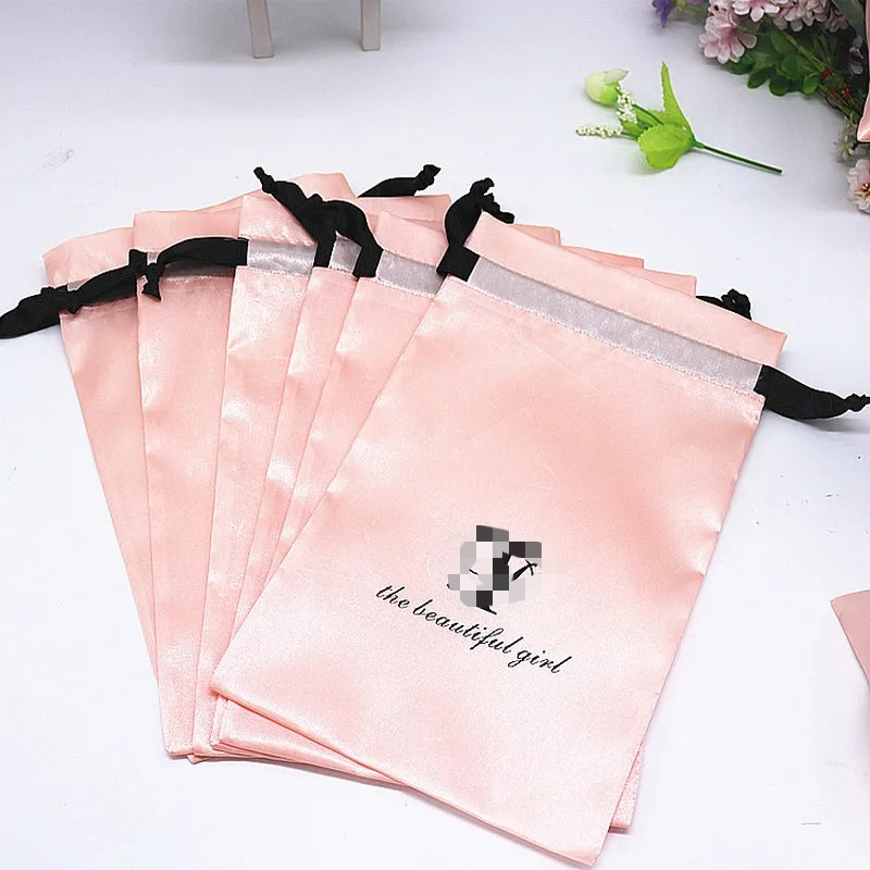 20PCS Baby Pink Silk Satin Pou - مراجعة Baby Zebra Clothing وسعره