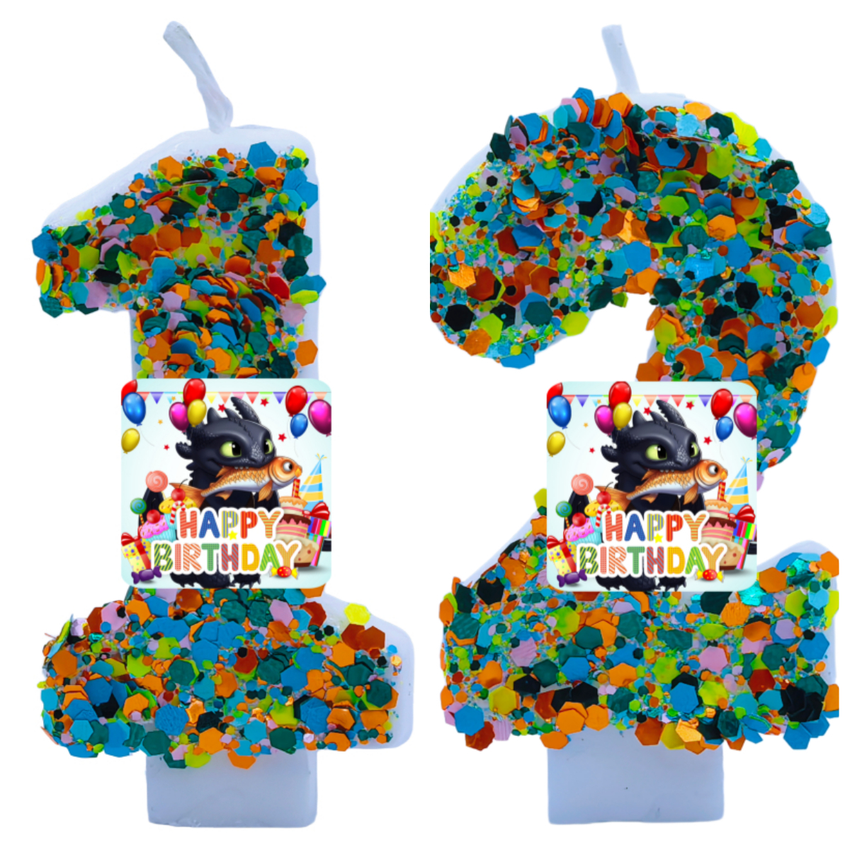 Your Dragon Candle Number Happ - مراجعة Baby Zebra Clothing وسعره