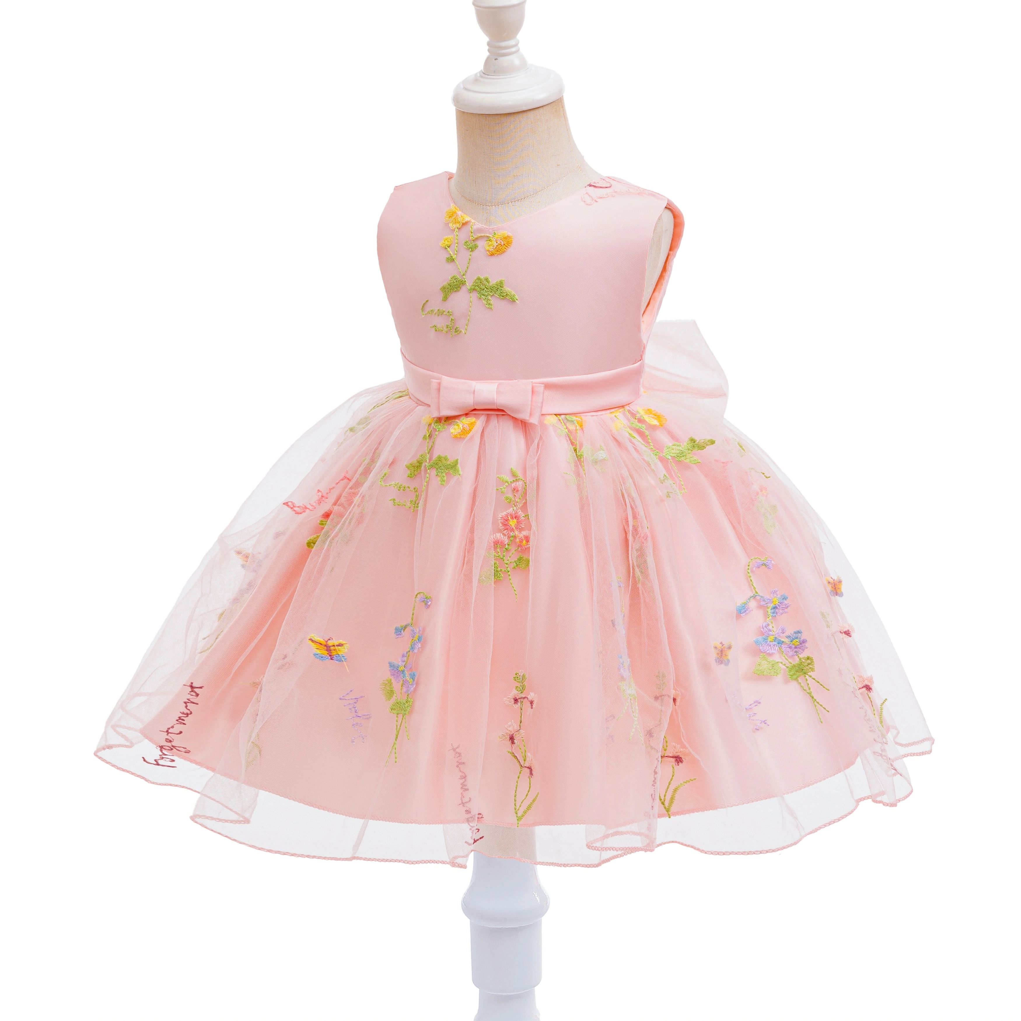 Baby Girls Party Dresses Embro - مراجعة Baby Clothing Dresser وسعره