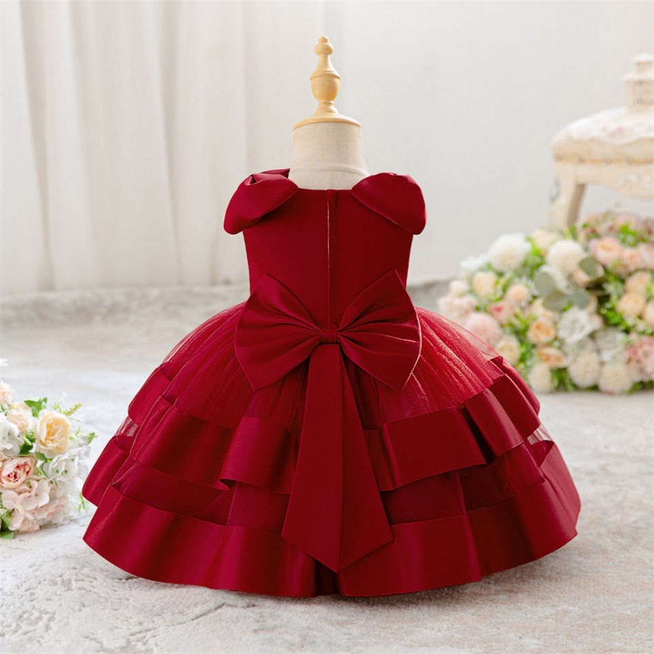 New Infant Dress Princess Dres - مراجعة Baby Clothing Dresser وسعره