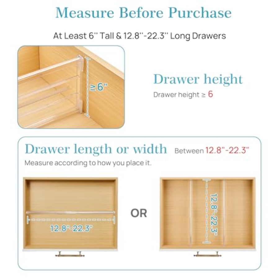 8 Pack 6 Tall Adjustable Expan - مراجعة Baby Clothing Dresser وسعره