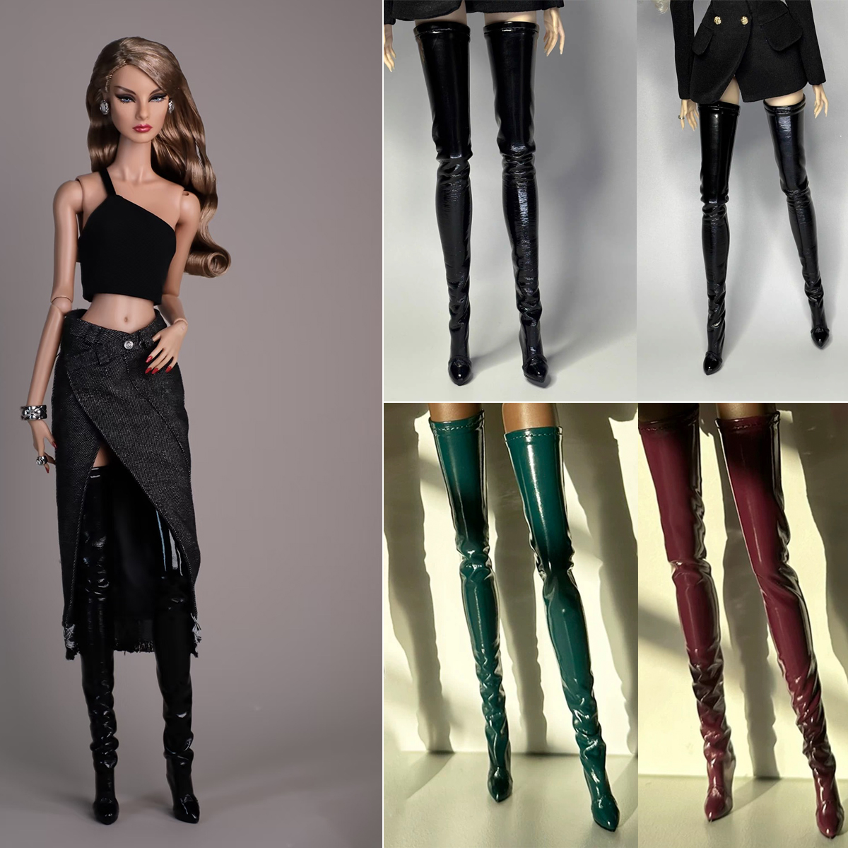 1/6 Supermodel Doll Shoes Part - مراجعة Baby Clothing Quality وسعره
