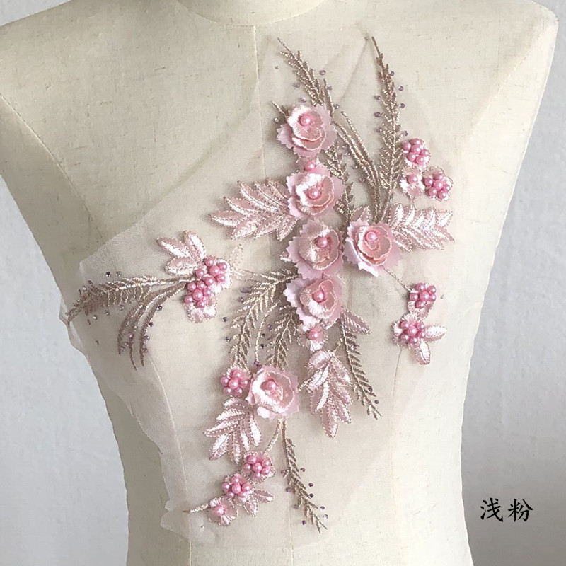 1Pcs Lace Patch Mesh Net Embro - مراجعة Baby X Clothing وسعره