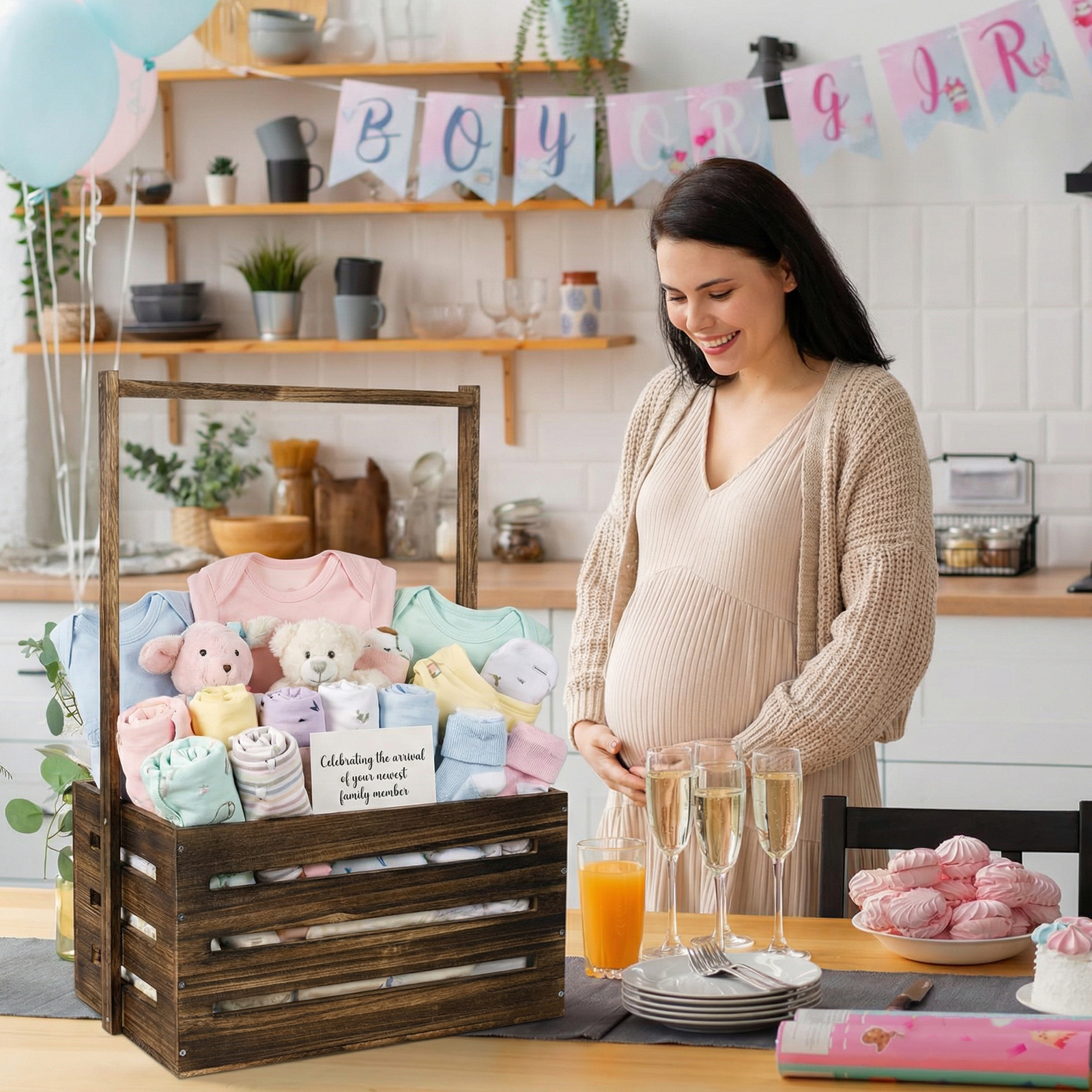 Baby Clothing Wooden Storage B - مراجعة Baby X Clothing وسعره