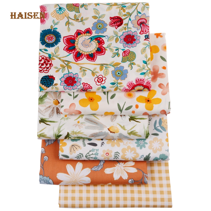 6pcs 40x50cm Cotton Twill Patc - مراجعة Baby X Clothing وسعره