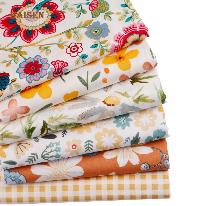 6pcs 40x50cm Cotton Twill Patc - مراجعة Baby X Clothing وسعره
