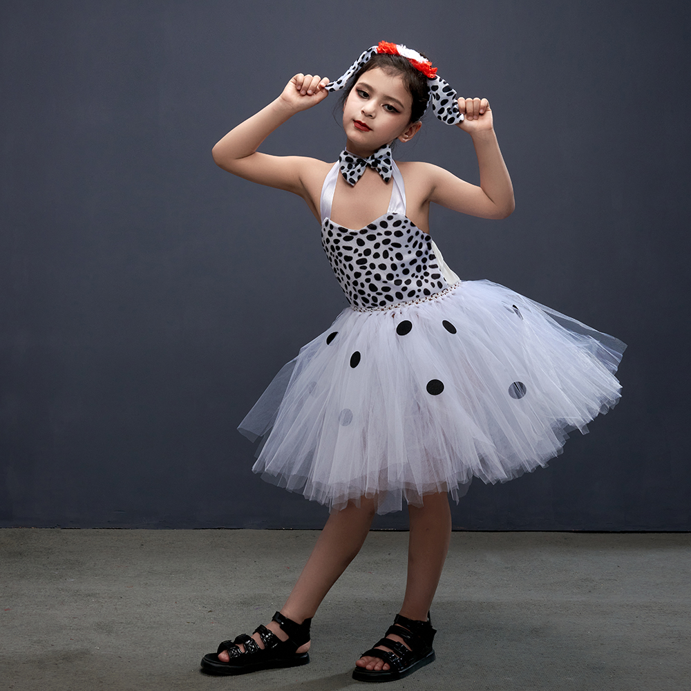Girls Dalmatian Halloween Cost - مراجعة Baby Clothing Dresser وسعره