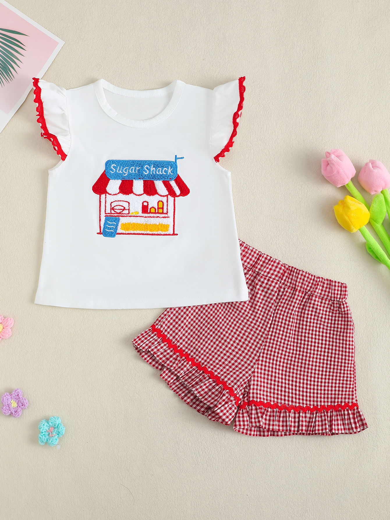 Children's Cotton Short Sleeve - مراجعة Baby Clothing Knitting Patterns وسعره