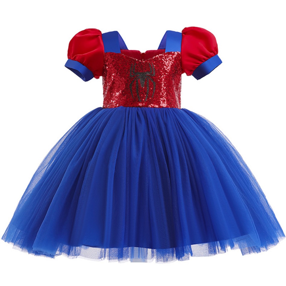Baby Girls Spider Print Party  - مراجعة Baby Clothing Dresser وسعره