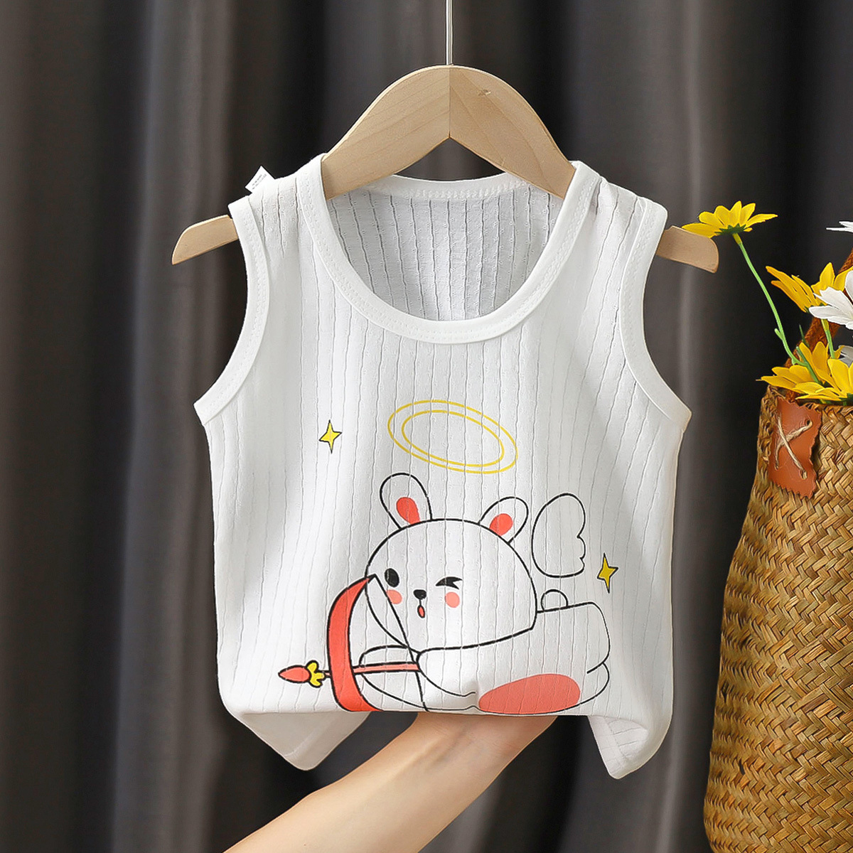 Summer Children Vest For Girls - مراجعة Baby X Clothing وسعره