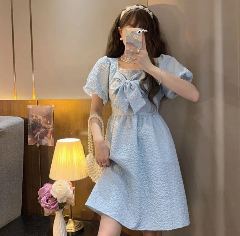 Casual Puff Sleeve Fairy Dress - مراجعة Baby X Clothing وسعره