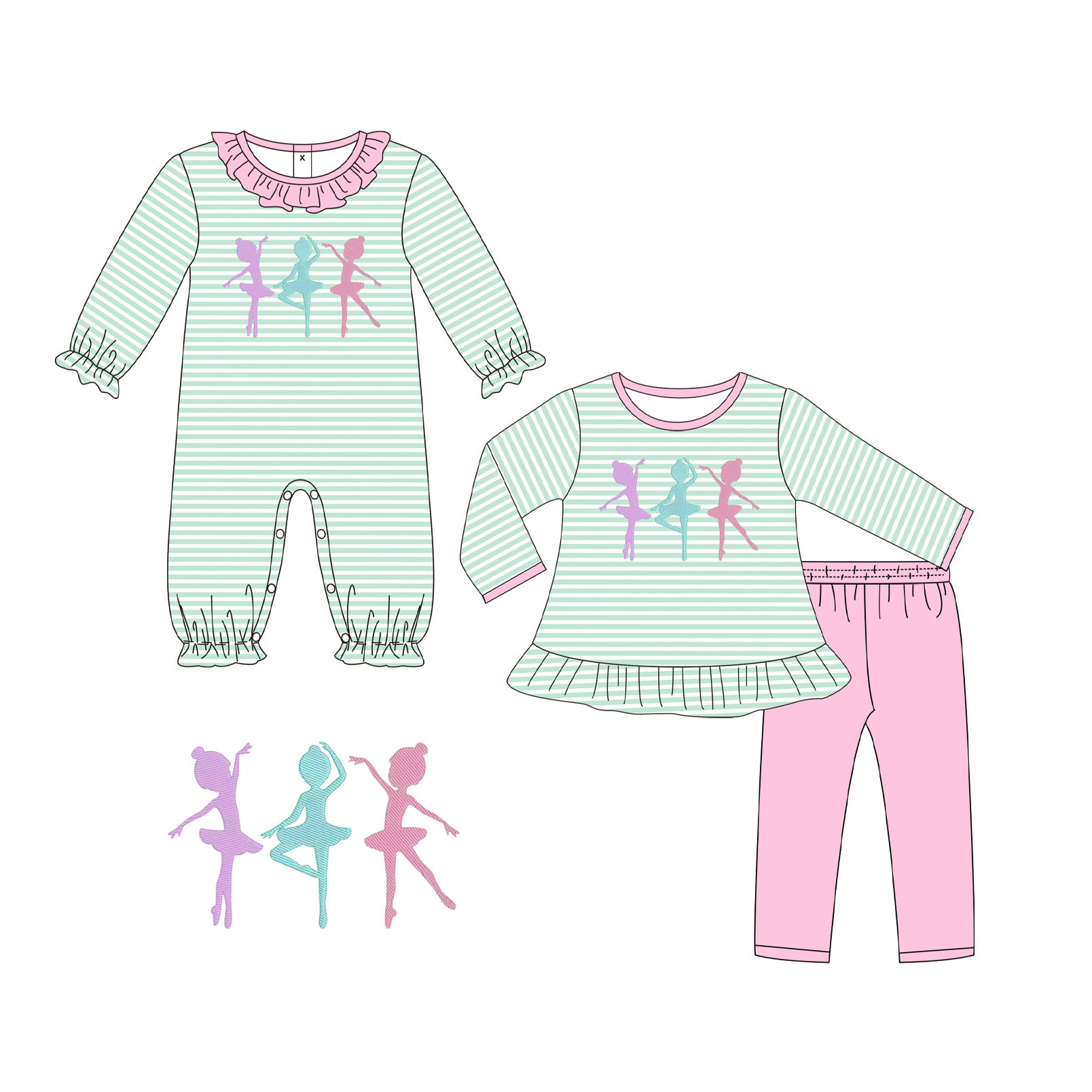 New Toddler Ballet Girls Cloth - مراجعة Baby X Clothing وسعره