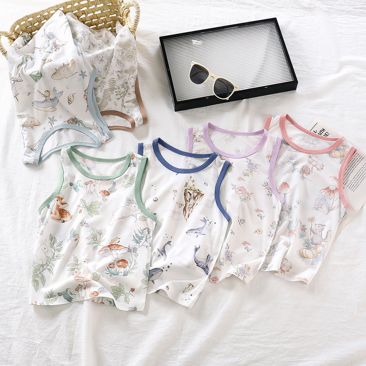 Summer Kids Tanks Top Children - مراجعة Baby X Clothing وسعره